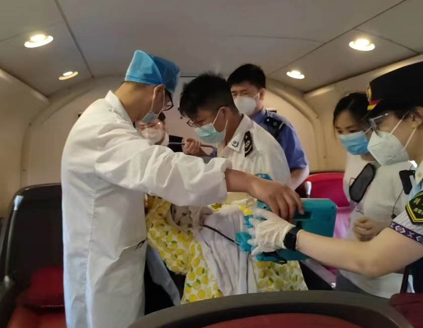 佛坪县高铁转院公司